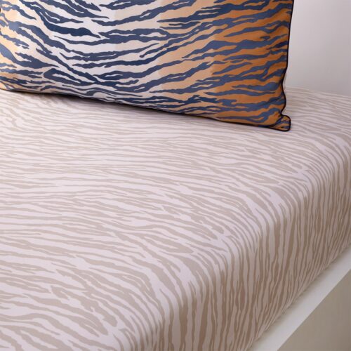 KENZO  K Tora fitted sheet in cotton
