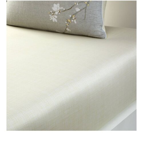 BOSS Almond Flowers fitted sheet of silk
