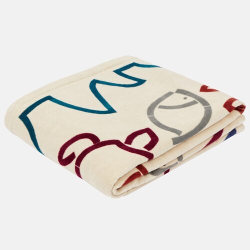 Loro Piana Fish and Turtle cotton terry beach towel