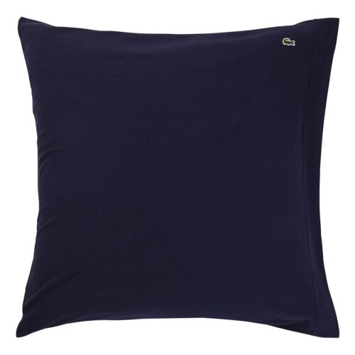Lacoste  Pique Marine pillowcase in cotton with logo 150TC
