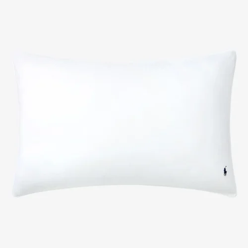 Ralph Lauren Home  Polo Player Ruffle pillowcase of cotton percale 80TC