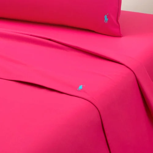 Ralph Lauren Home Polo Player sheet of cotton percale 80TC