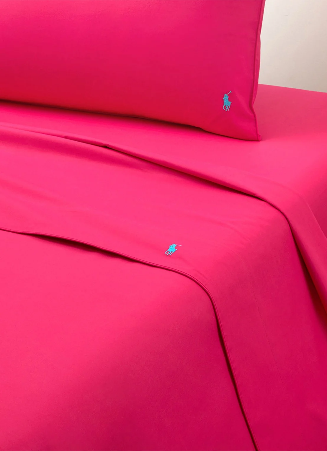 Ralph Lauren Home Polo Player sheet of cotton percale 80TC