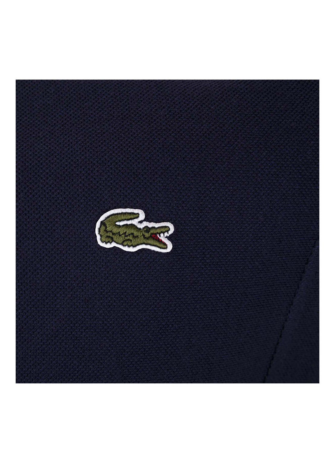 Lacoste Pique Marine pillowcase in cotton with logo 150TC - Image 3